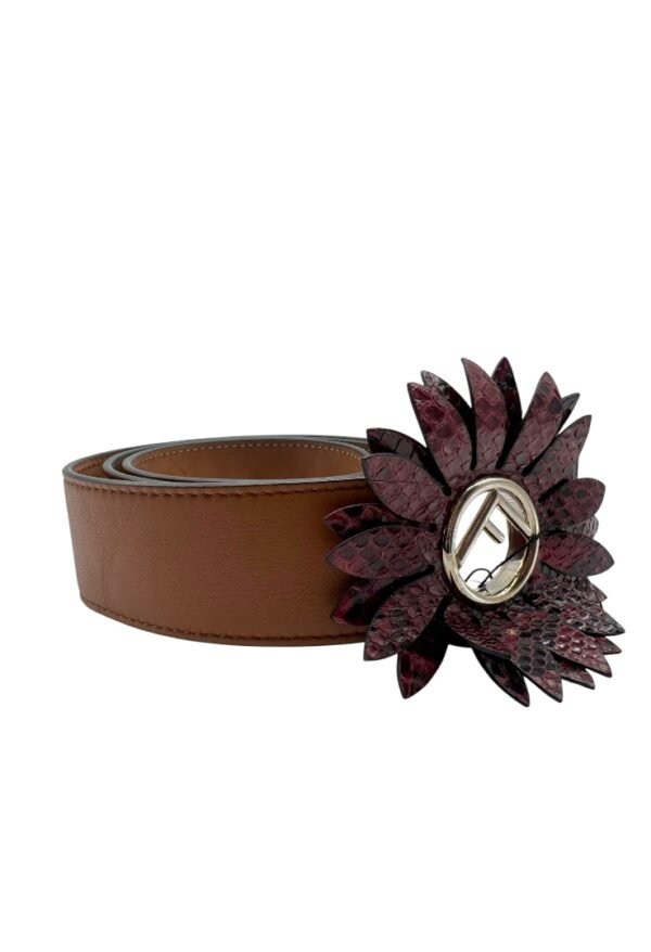 FENDI - DAISY PHYTON BELT
